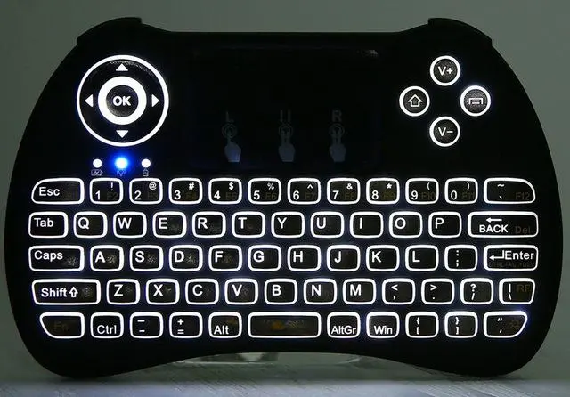 Indstillinger for tastaturets baggrundsbelysning