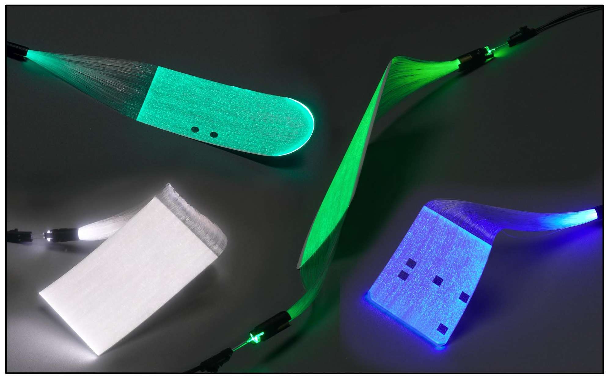 Fiber Optic Backlight Panel